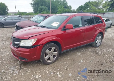 2010 Dodge Journey Sxt z USA, uszkodzony, nr VIN 3D4PG5FV2AT231242